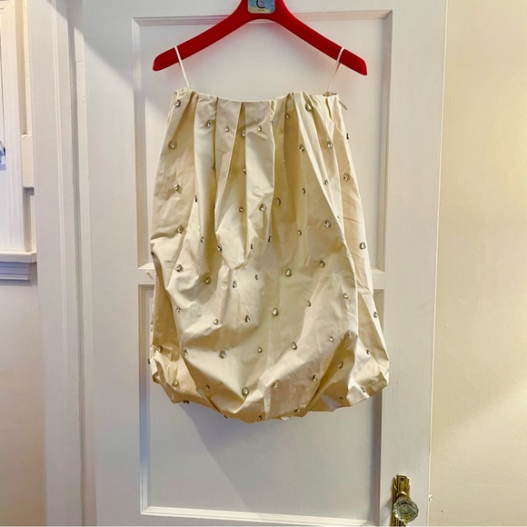 NWT A.L.C. Holly Mini Bubble Dress in Puffy Cream - Picture 13 of 13